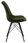 Krzesło Eris sztruks zielone - ACTONA